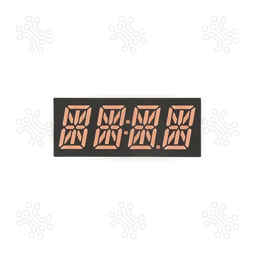 Alphanumeric Display 14 Segment Purple