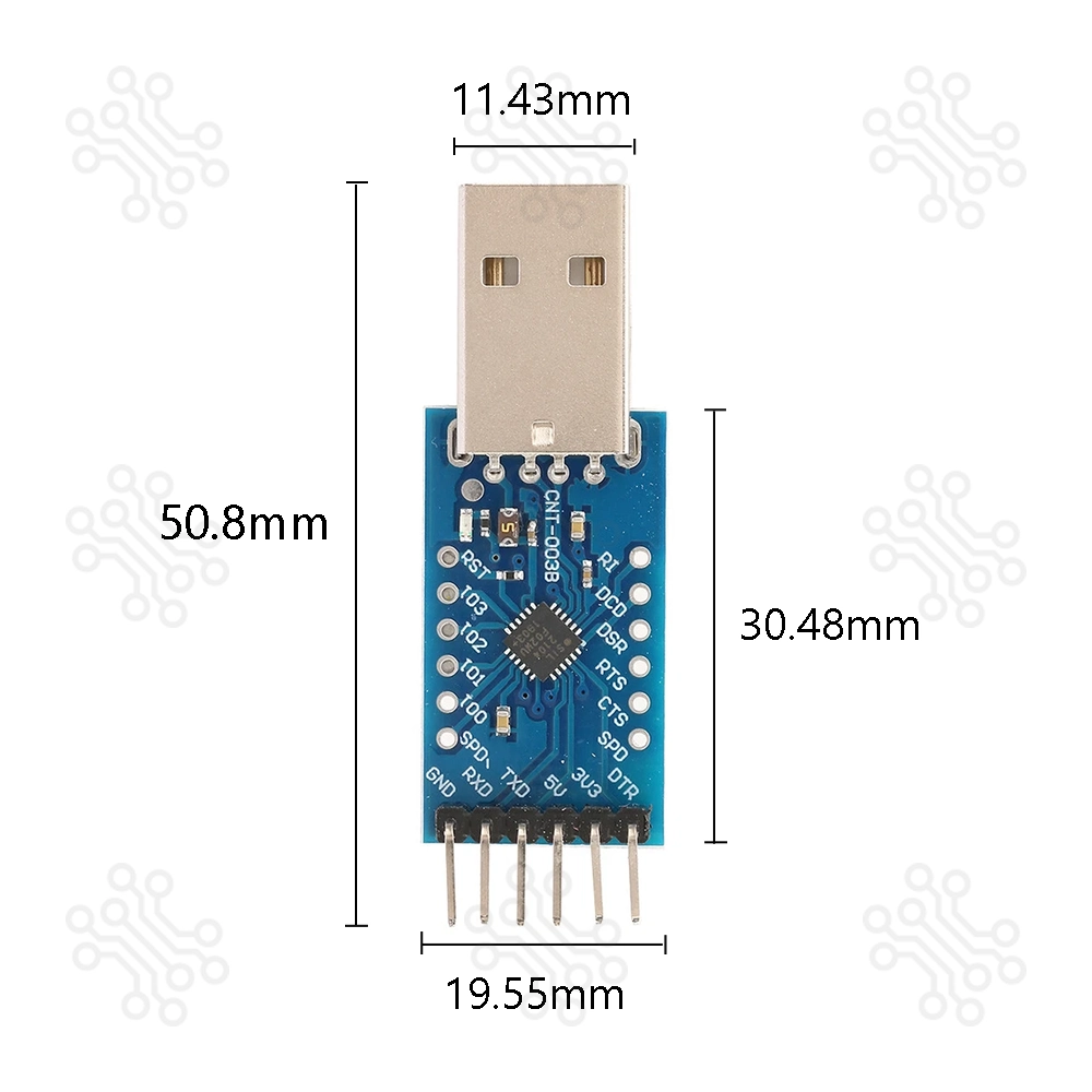 CP2104 USB to UART Module 5V 3V3 