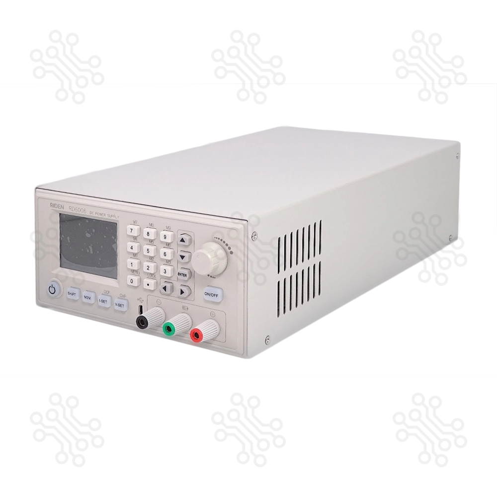 Lab Power Supply Single Channel DC 60V 6A Encoder Knob RIDEN RD6006W S400 USB WiFi