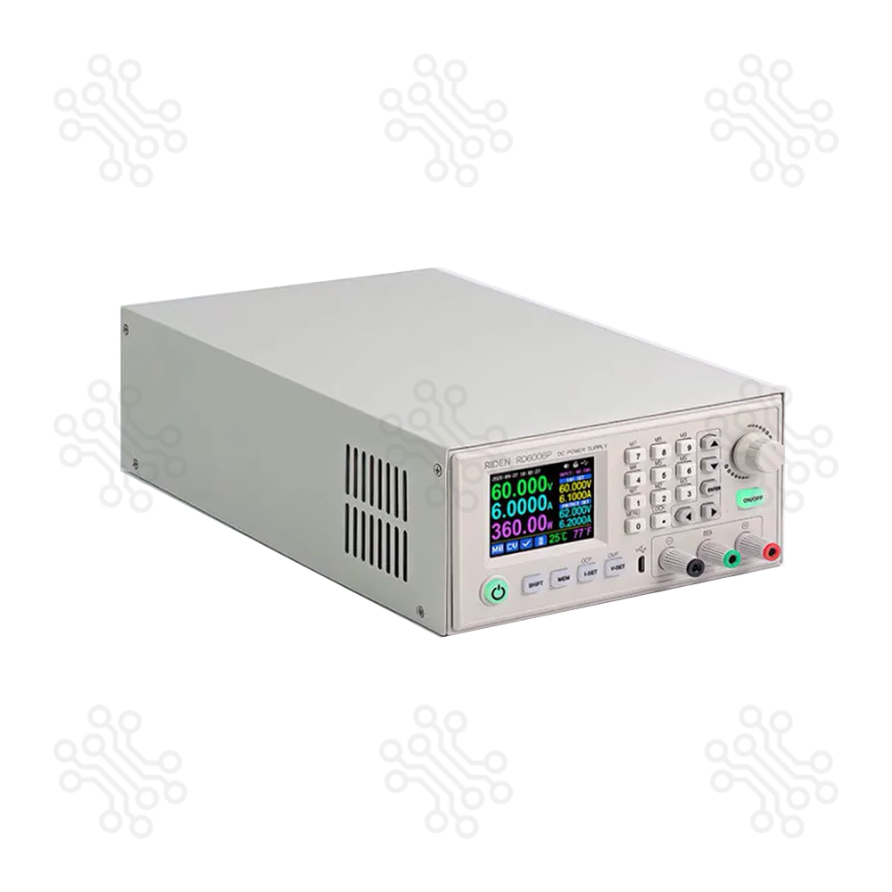 Lab Power Supply Single Channel DC 60V 6A Encoder Knob RIDEN RD6006W S400 USB WiFi