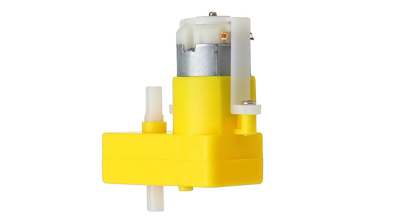 Hobby Gearmotor 6V TT L Bend Type Dual Shaft BO Motor