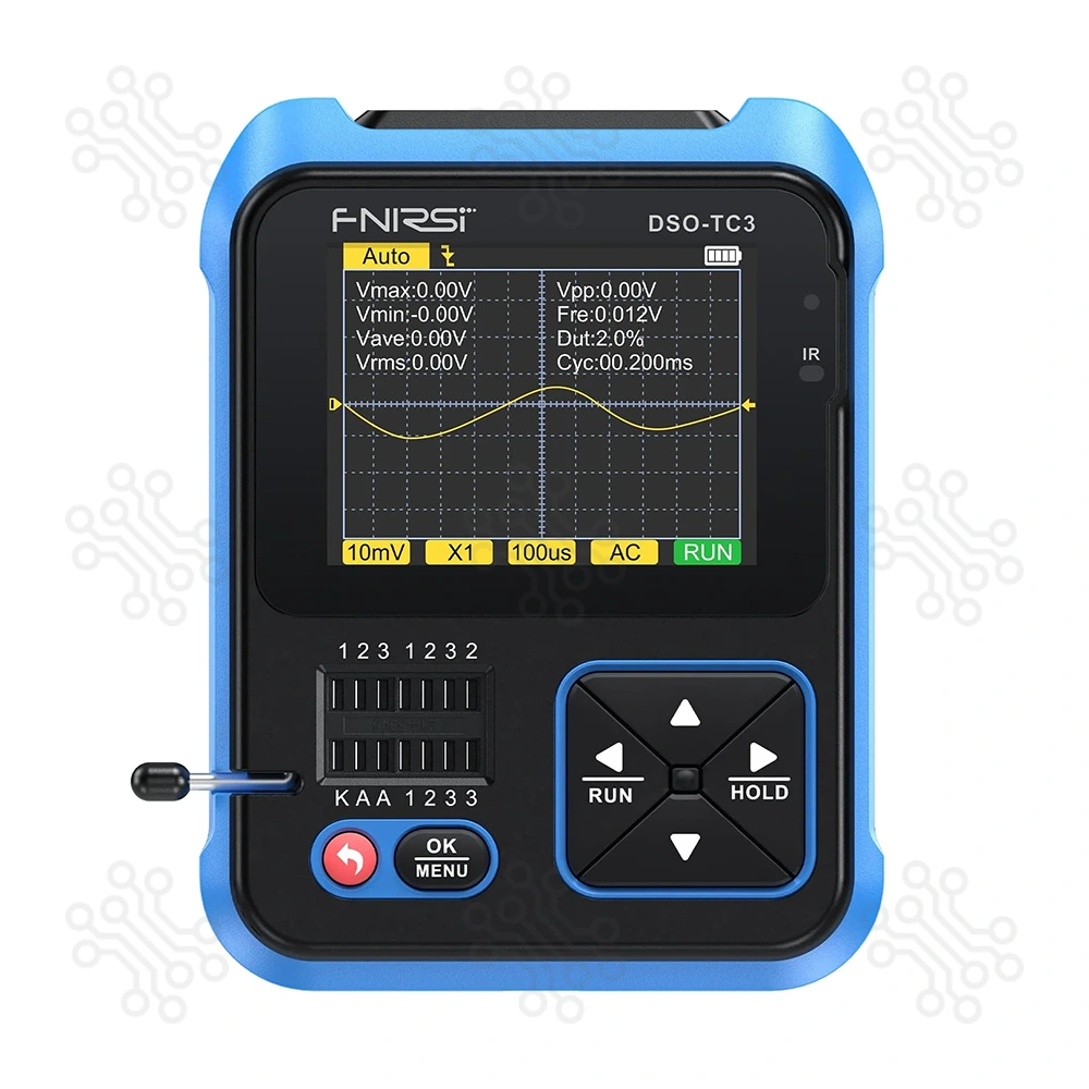 Oscilloscope Signal Generator and Component Tester FNIRSI DSO TC3