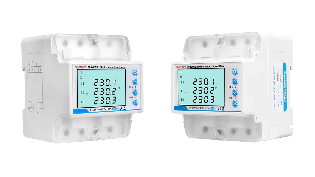 Digital Power Energy Meter 3Phase DTS6619 WIFIIPV 100A
