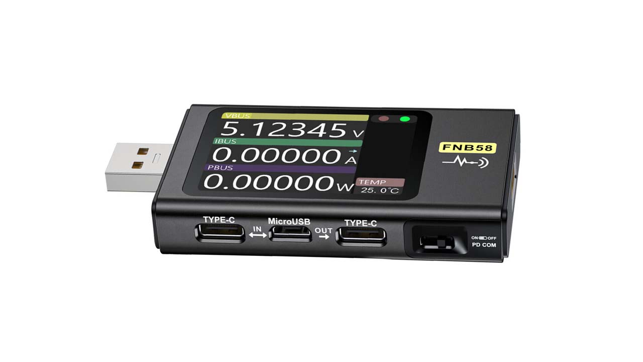 FNIRSI USB Fast Charge Tester FNB58 