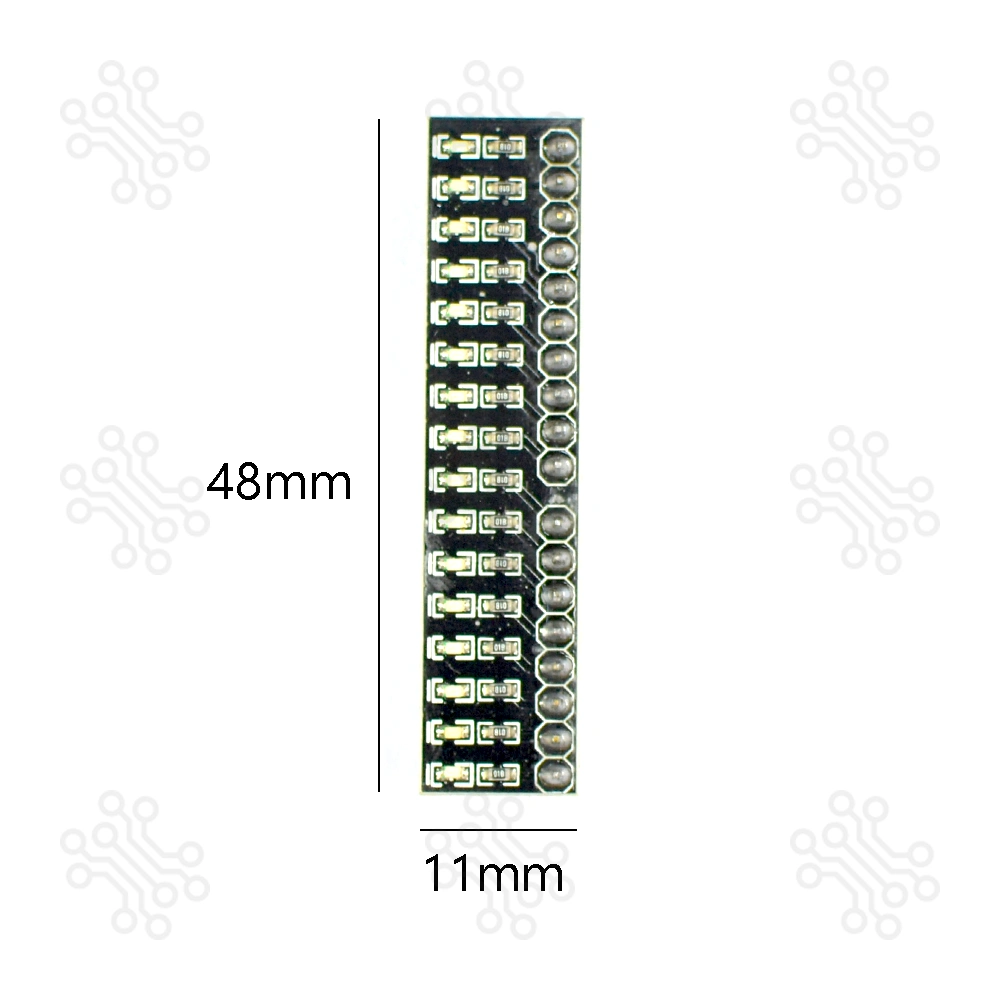 Programmable LED Module for Arduino 16 bit GPIO Tester