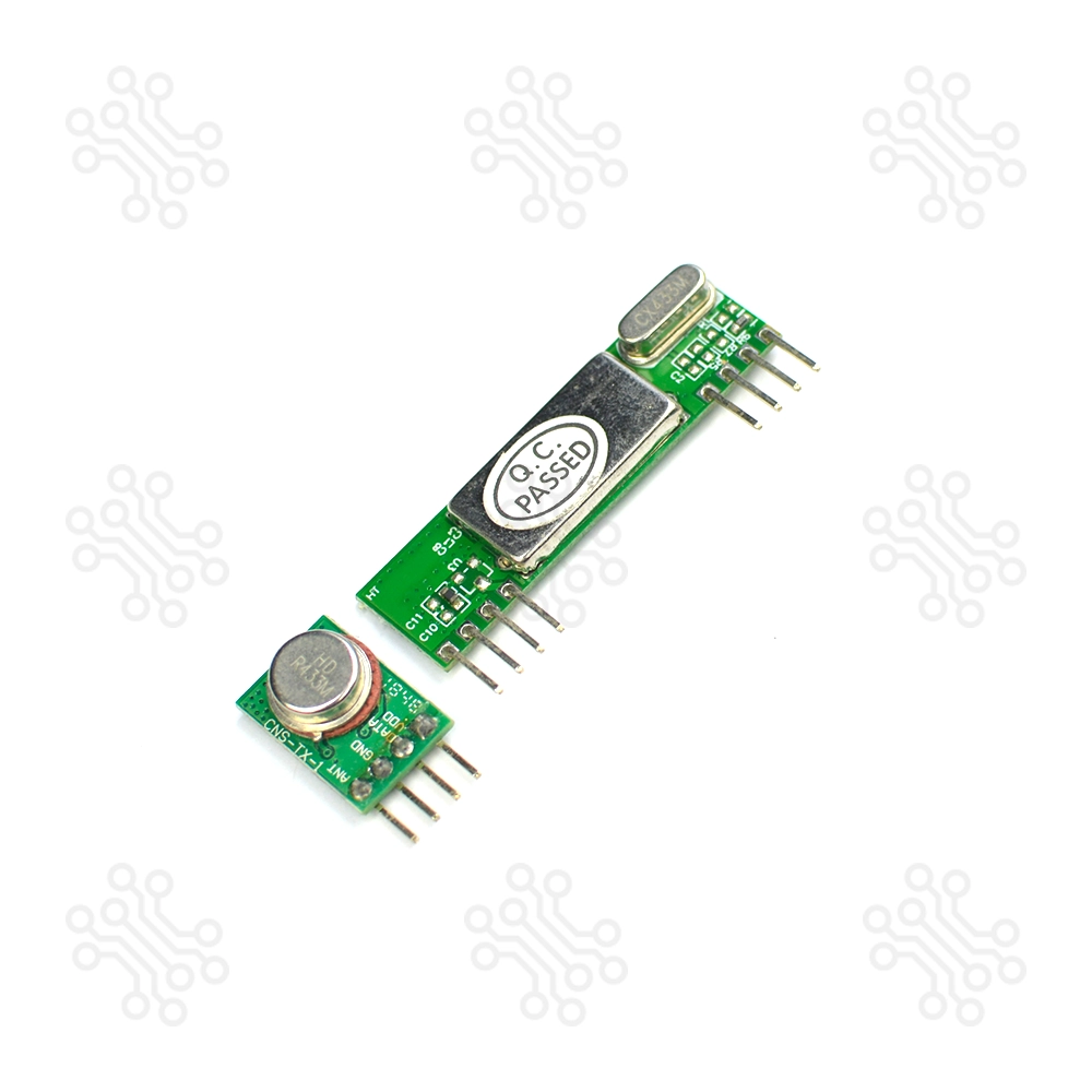 RF Transmitter Receiver Pair 433 MHz RXB6