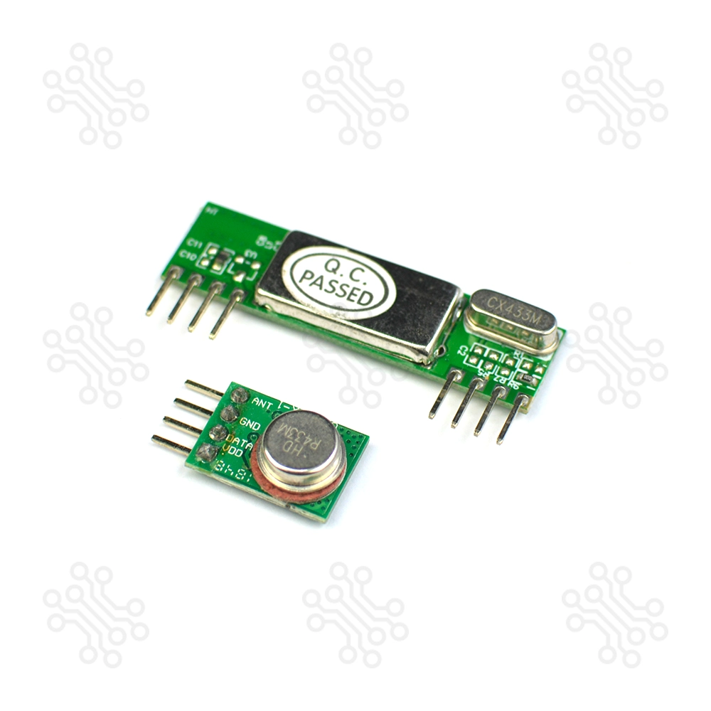 RF Transmitter Receiver Pair 433 MHz RXB6