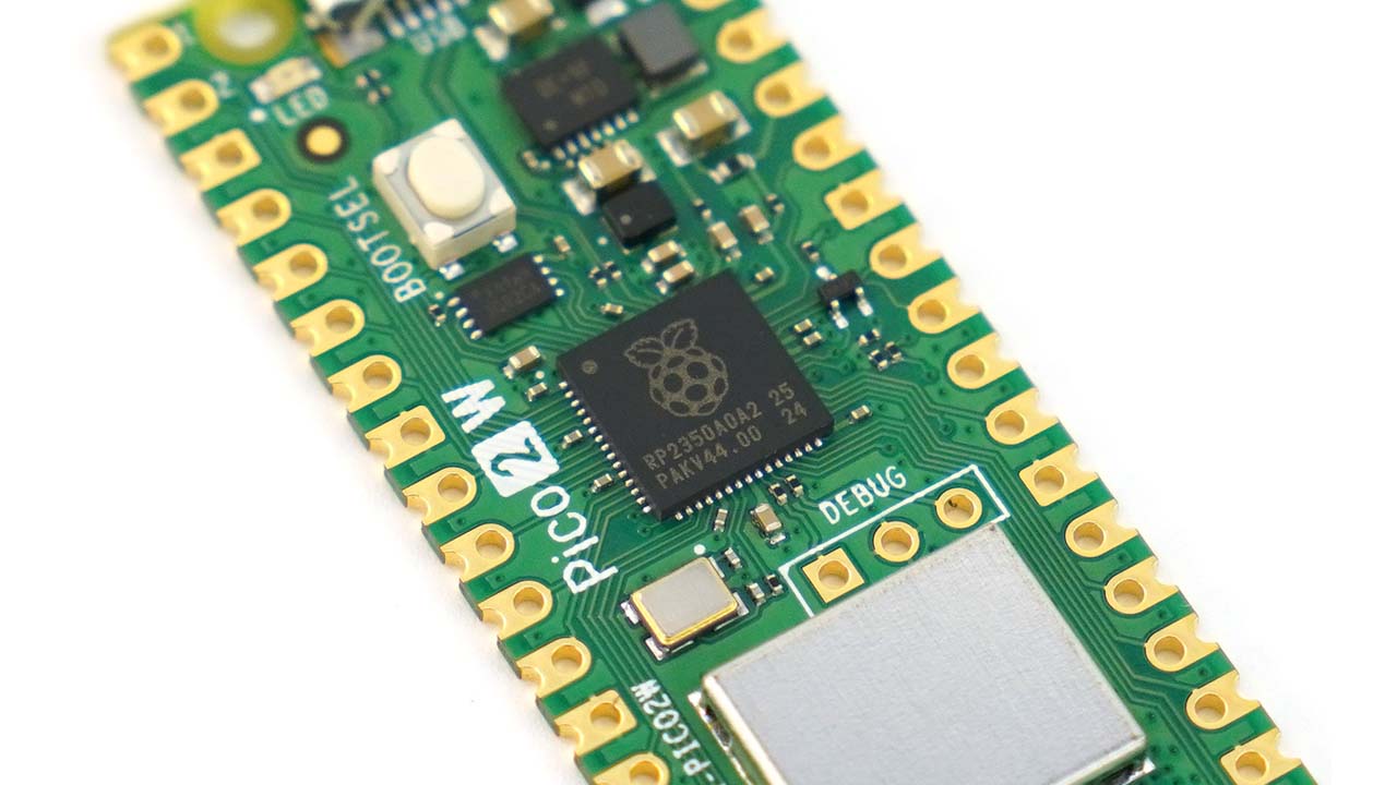 Raspberry Pi Pico 2W  RP2350 Chip Official UK Version From Authorized Reseller