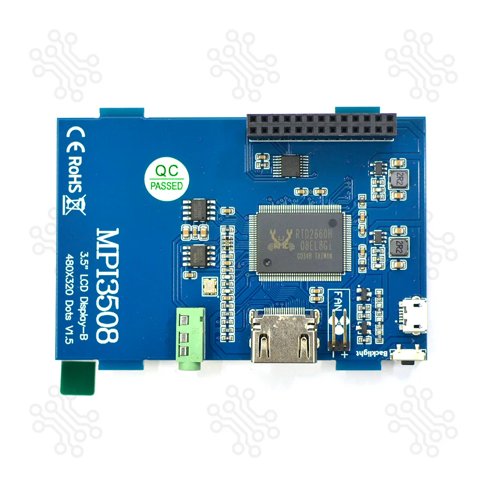Touchscreen LCD Hat for Raspberry Pi 4