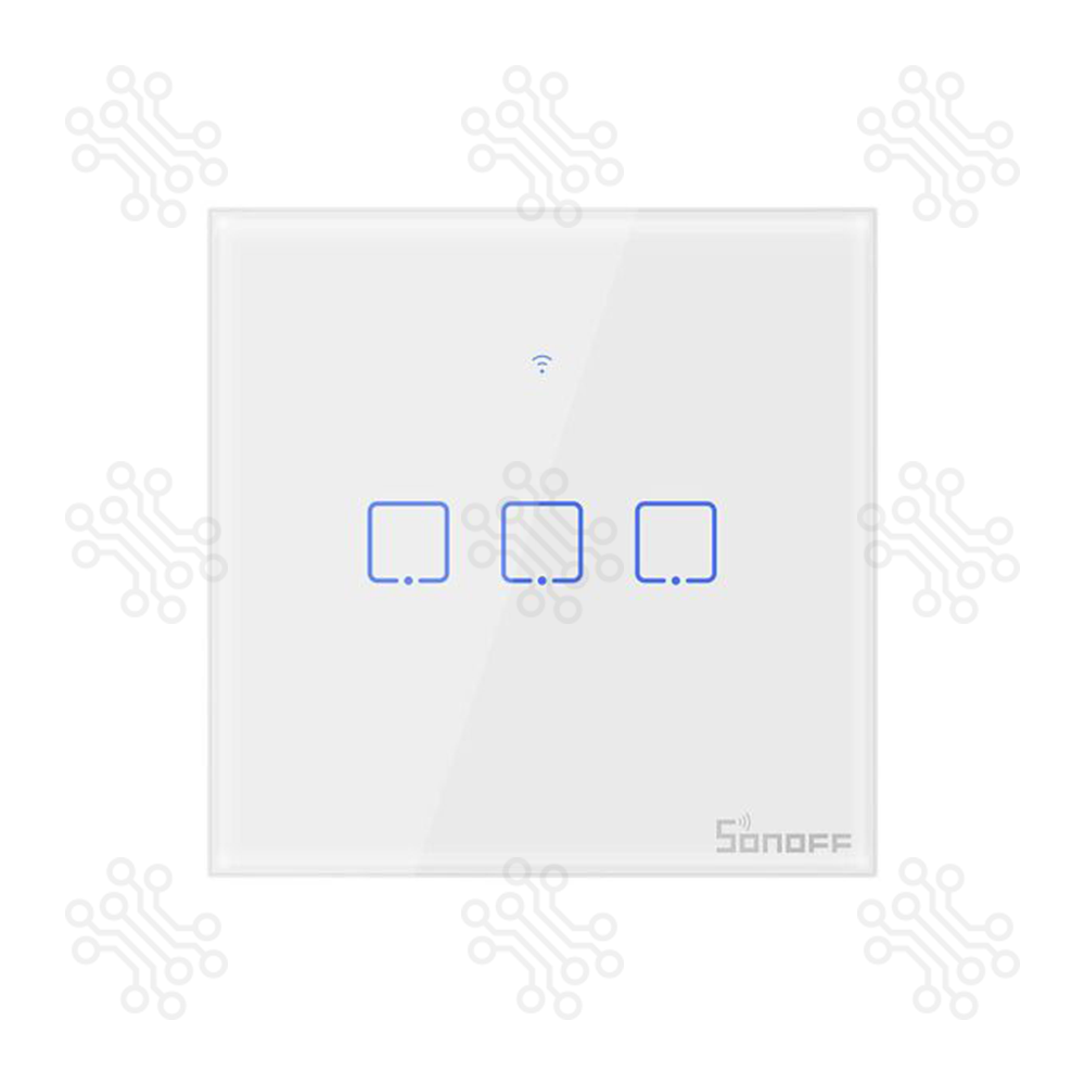 WiFi IoT Switch SONOFF T2 3 Gang