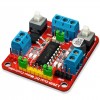 L293D Dual DC Motor Controller Red