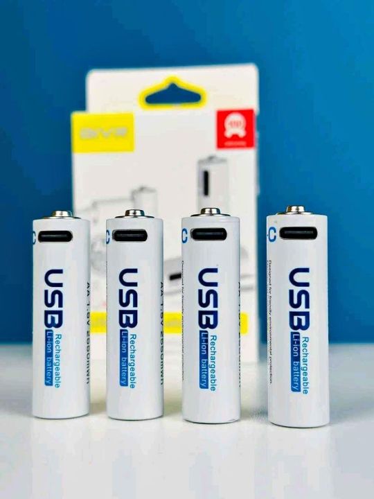 AiVR Rechareable Battery AAA USB Type C
