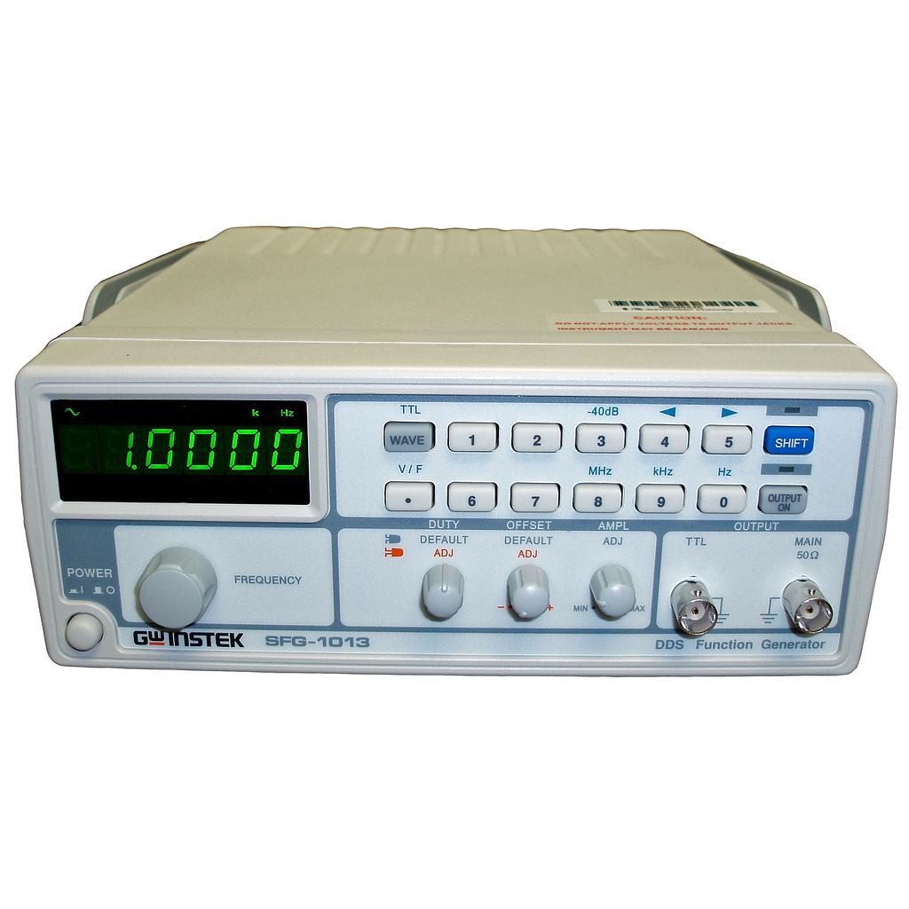 GW Instek 3MHz Function Generator SFG 1013