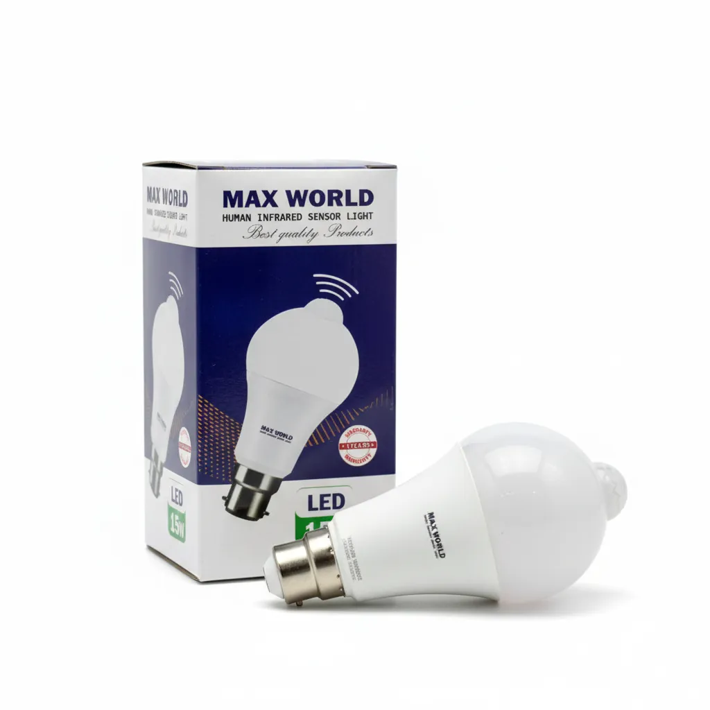 Human Infrared Motion Sensor Bulb B22 in Bangladesh