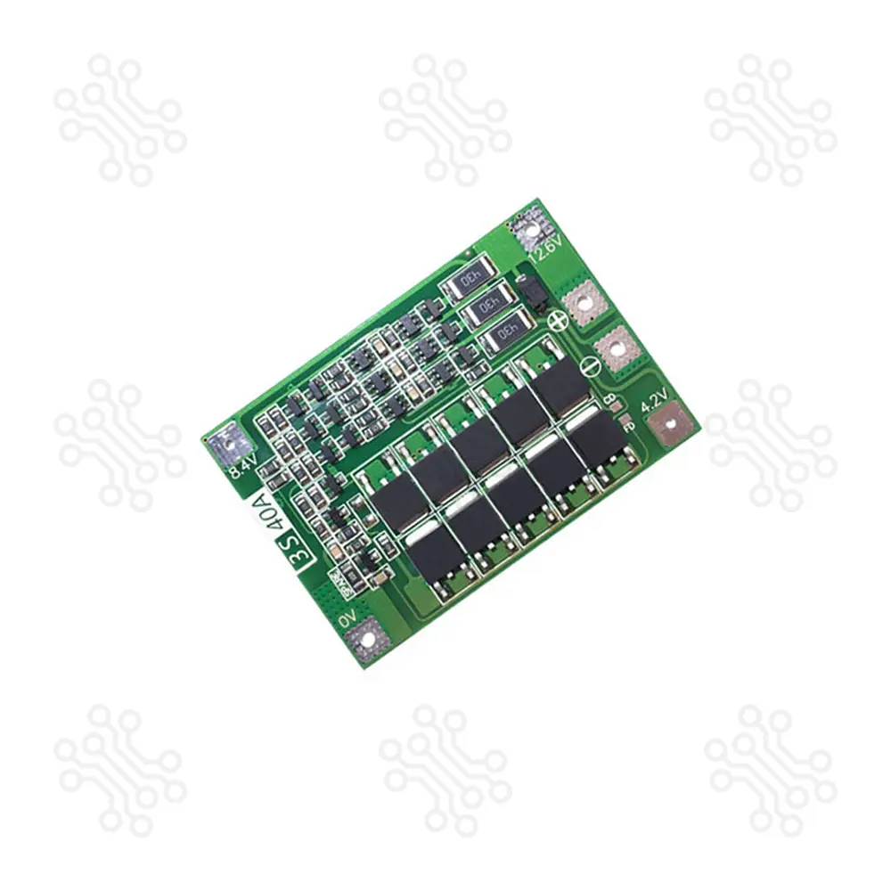 3S 18650 Lithium Battery Charger BMS Protection Charging Board 40A Balanced Version in Bangladesh