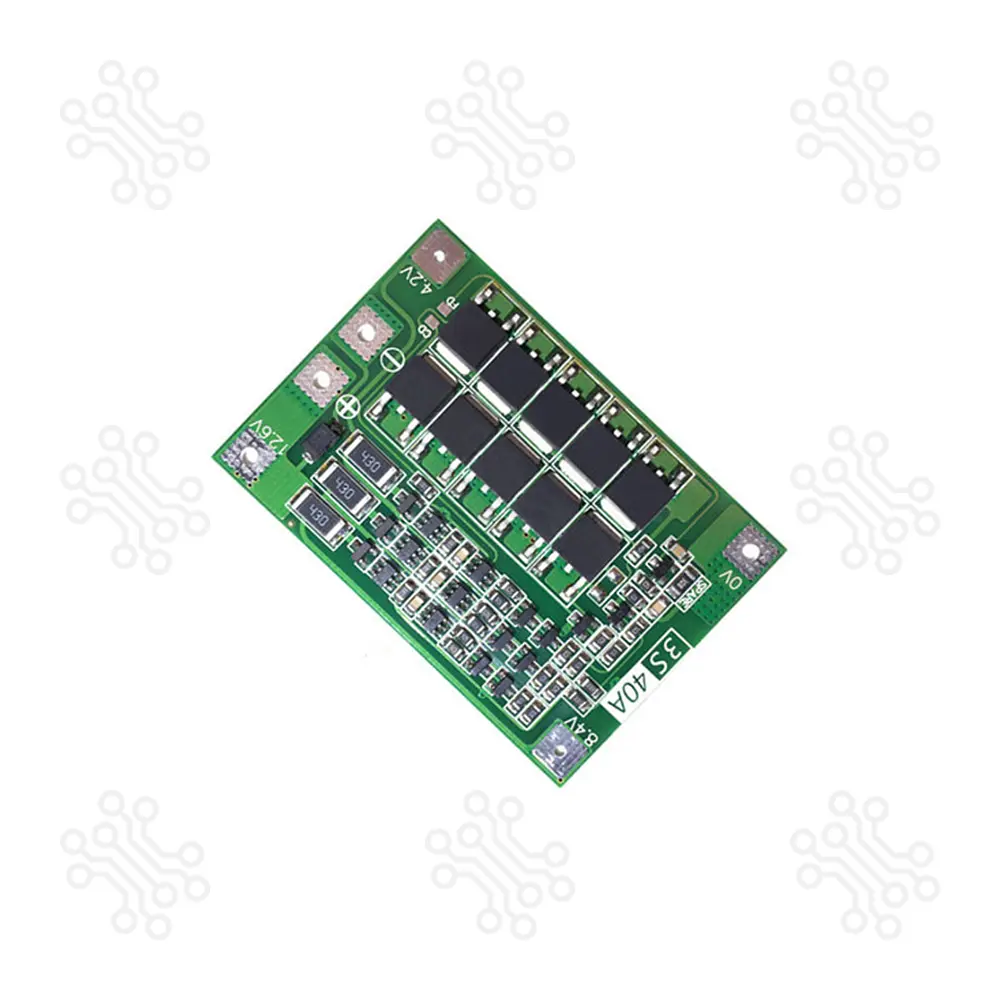 3S 18650 Lithium Battery Charger BMS Protection Charging Board 40A Balanced Version in Bangladesh