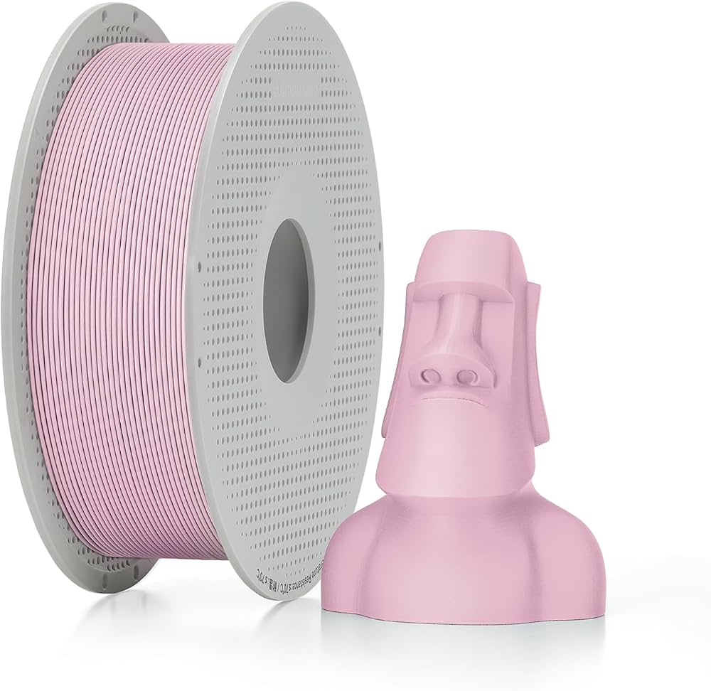 3D Printer Filament Bambu Lab PLA Matte Sakura Pink 1.75mm 1KG