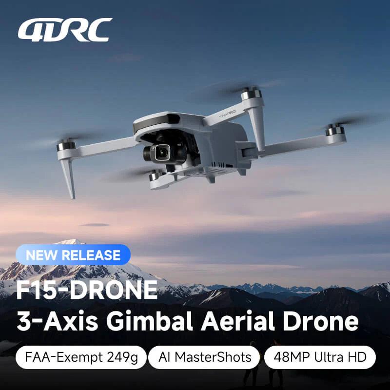 4DRC F15 Professional Drone with EIS 3 Axis Anti Shake Gimbal Camera in Bangladesh