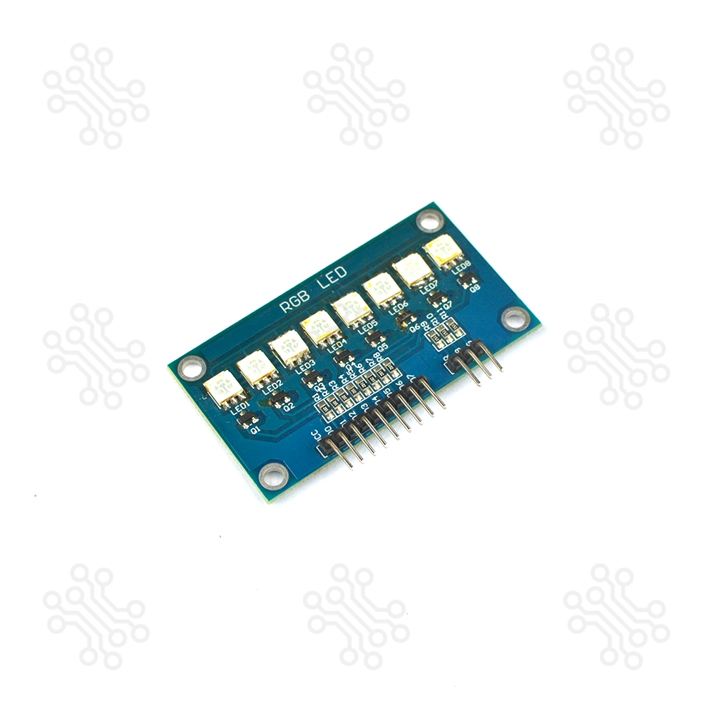5050 RGB Full Color RGB 8 LED Module