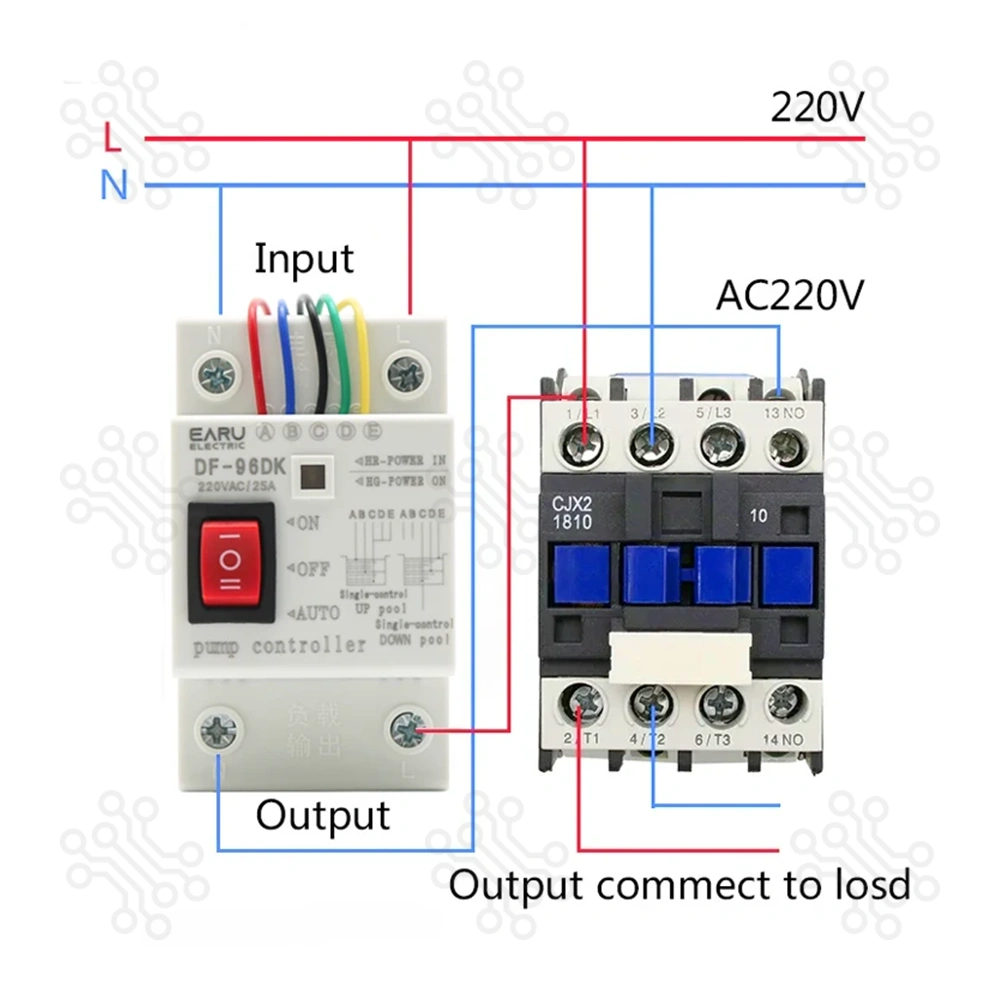 Automatic Water Level Controller with sensing probe DF 96DK