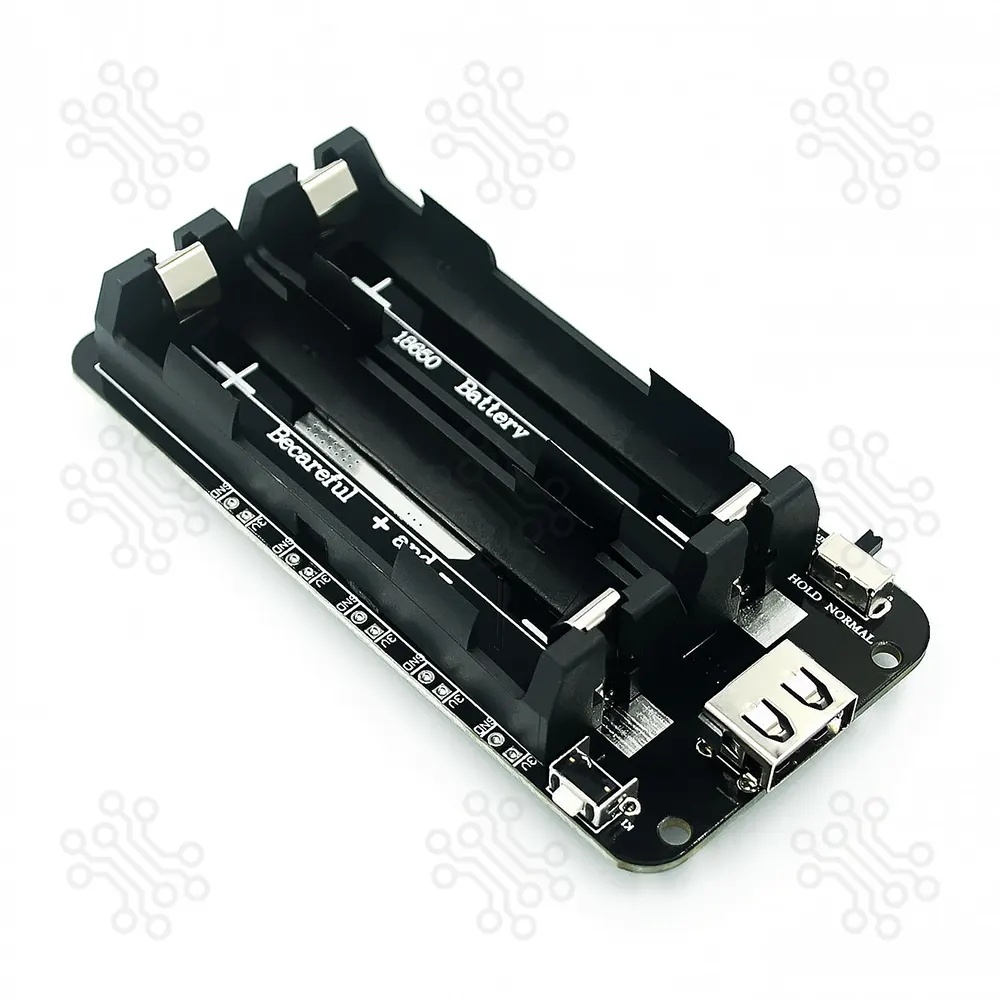 18650 Battery Holder 2 Slot with USB Output & Charging Circuit in Bangladesh