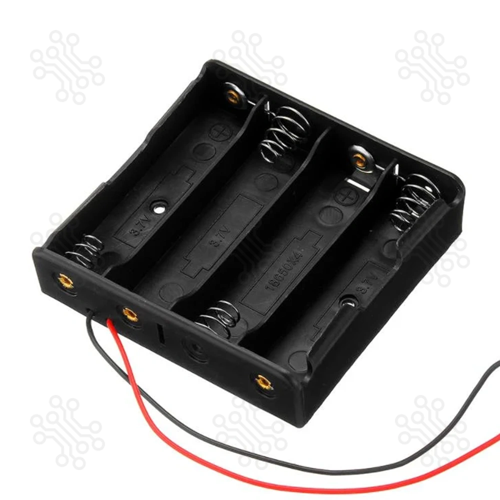 Battery Holder 18650 4S With Wire