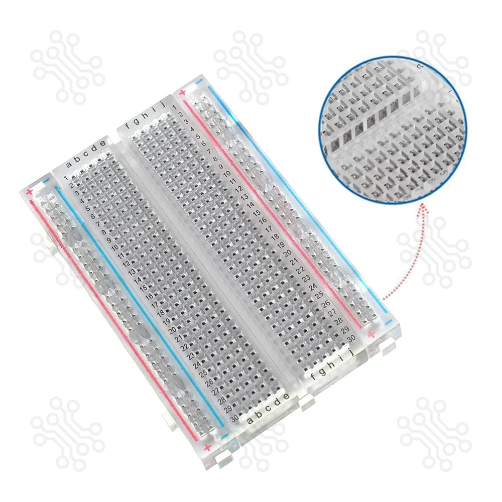 Breadboard Clear 400 Point