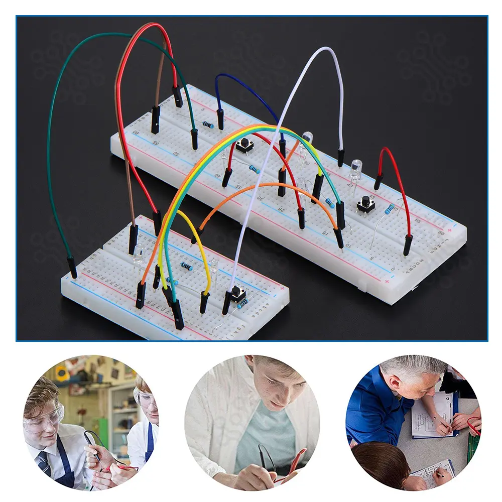 Breadboard Jumper Wire Pack 65 Pcs in Bangladesh