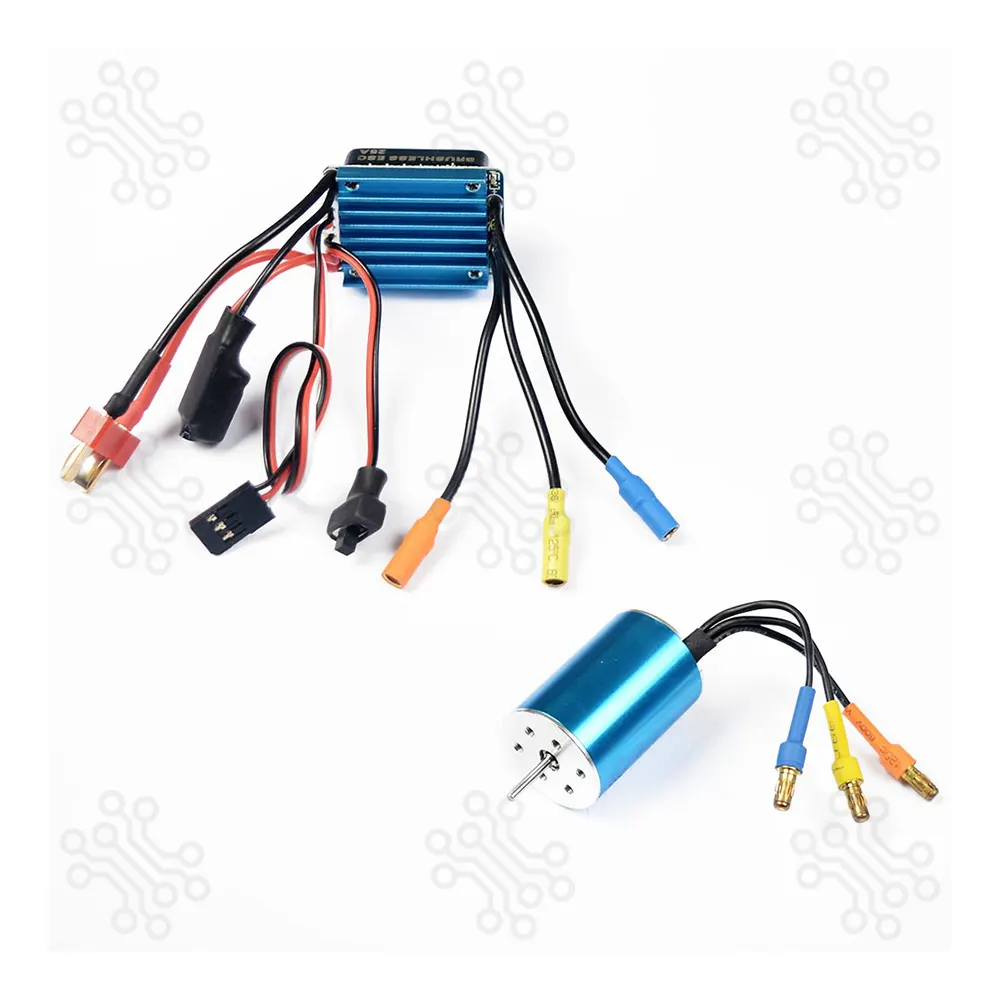 Brushless Motor 4800KV With 25A ESC in Bangladesh