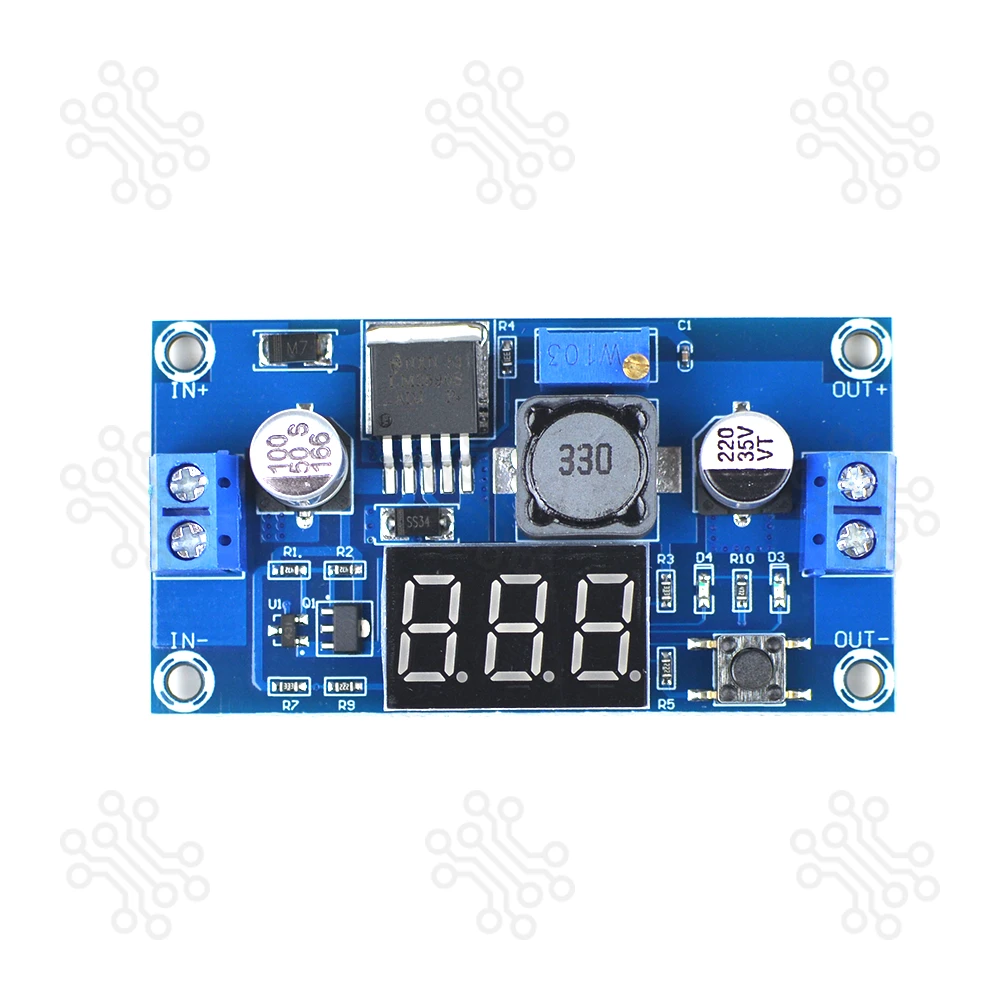 DC DC Buck Converter LM2596 with Display