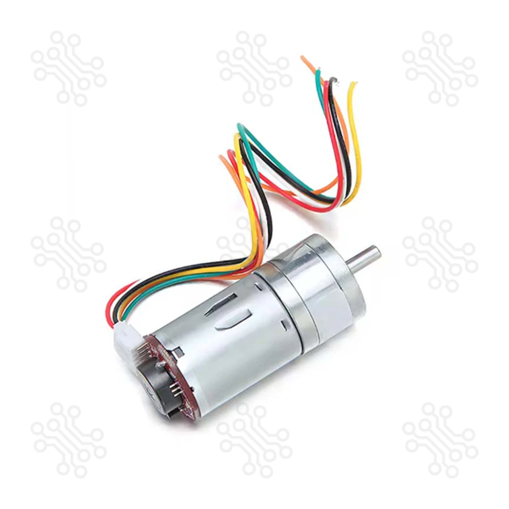 DC Geared Motor with Encoder 25GA370 12V 1360RPM in Bangladesh