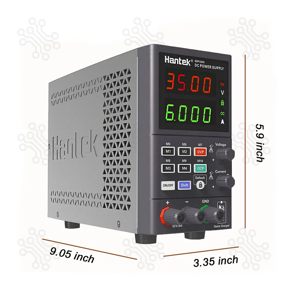 Lab Power Supply DC 35V 6A Hantek HDP135V6 in Bangladesh