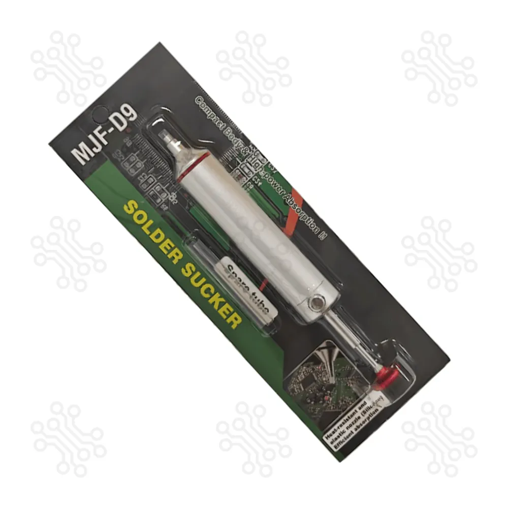 Desoldering Suction Pump Sucker MJF D9 Aluminum Alloy