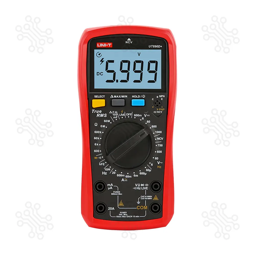 Digital Multimeter UNIT UT890D+ True RMS in Bangladesh