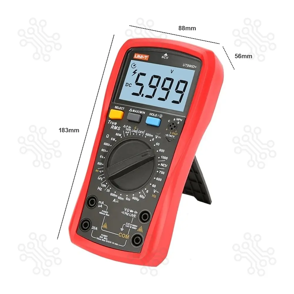 Digital Multimeter UNIT UT890D+ True RMS in Bangladesh