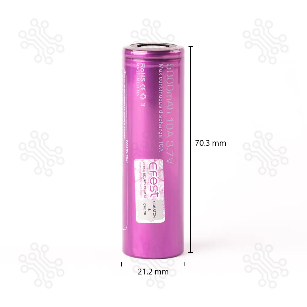 EFEST IMR 21700 Lithium Ion Battery 5000mAh 10A in Bangladesh