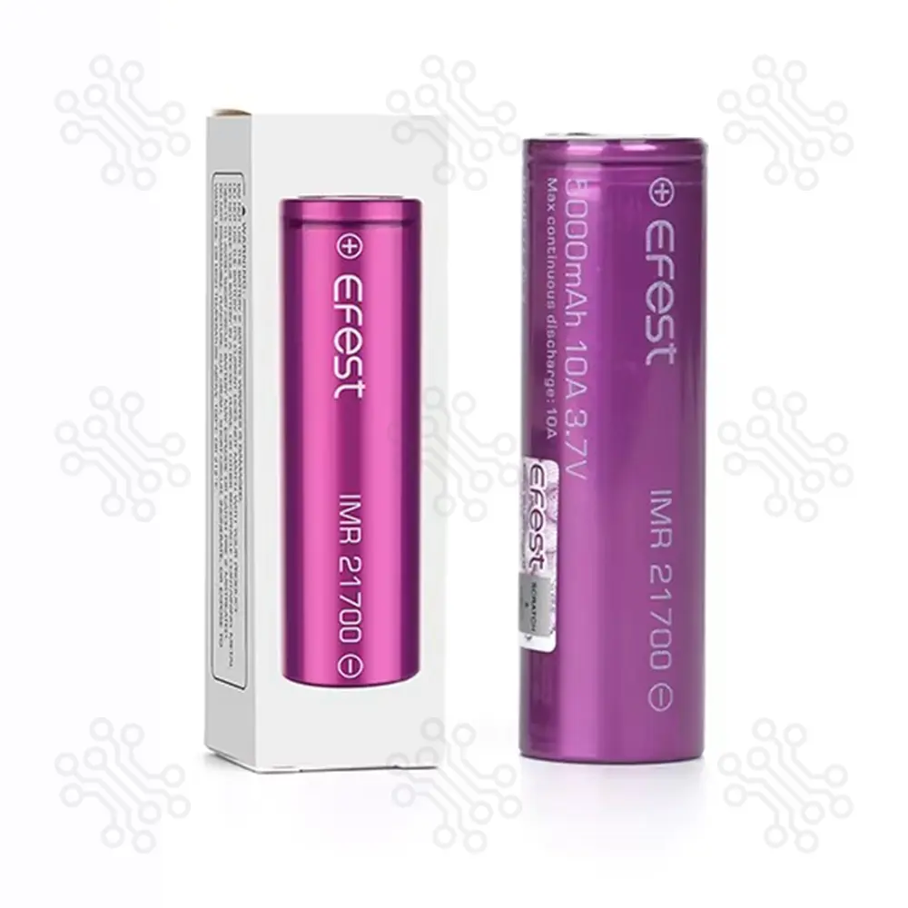 EFEST IMR 21700 Lithium Ion Battery 5000mAh 10A