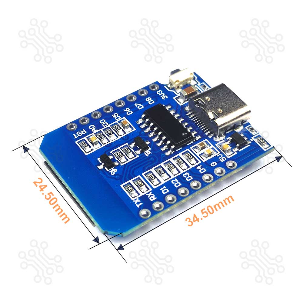 Wemos D1 Mini ESP8266 WiFi NodeMCU IoT Module Wireless Microcontroller in Bangladesh