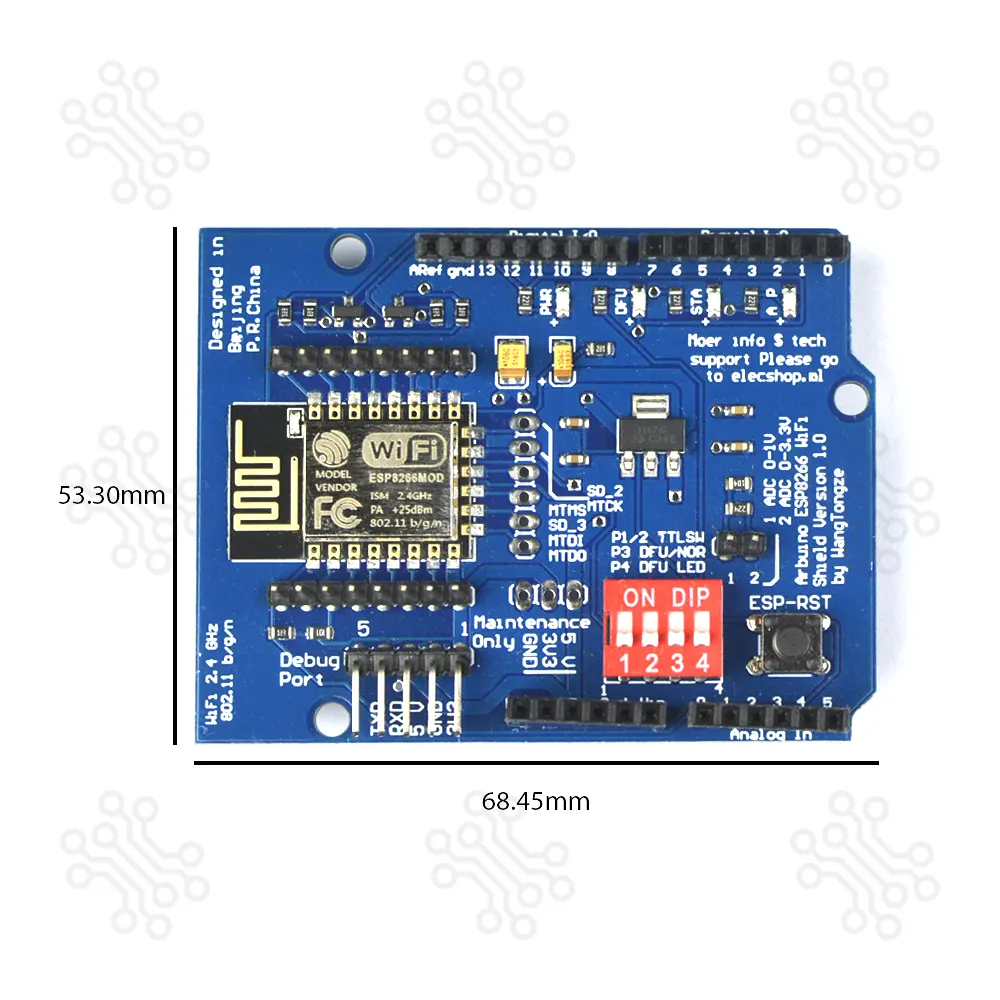 ESP8266 Serial WiFi Expansion Board For Arduino in Bangladesh