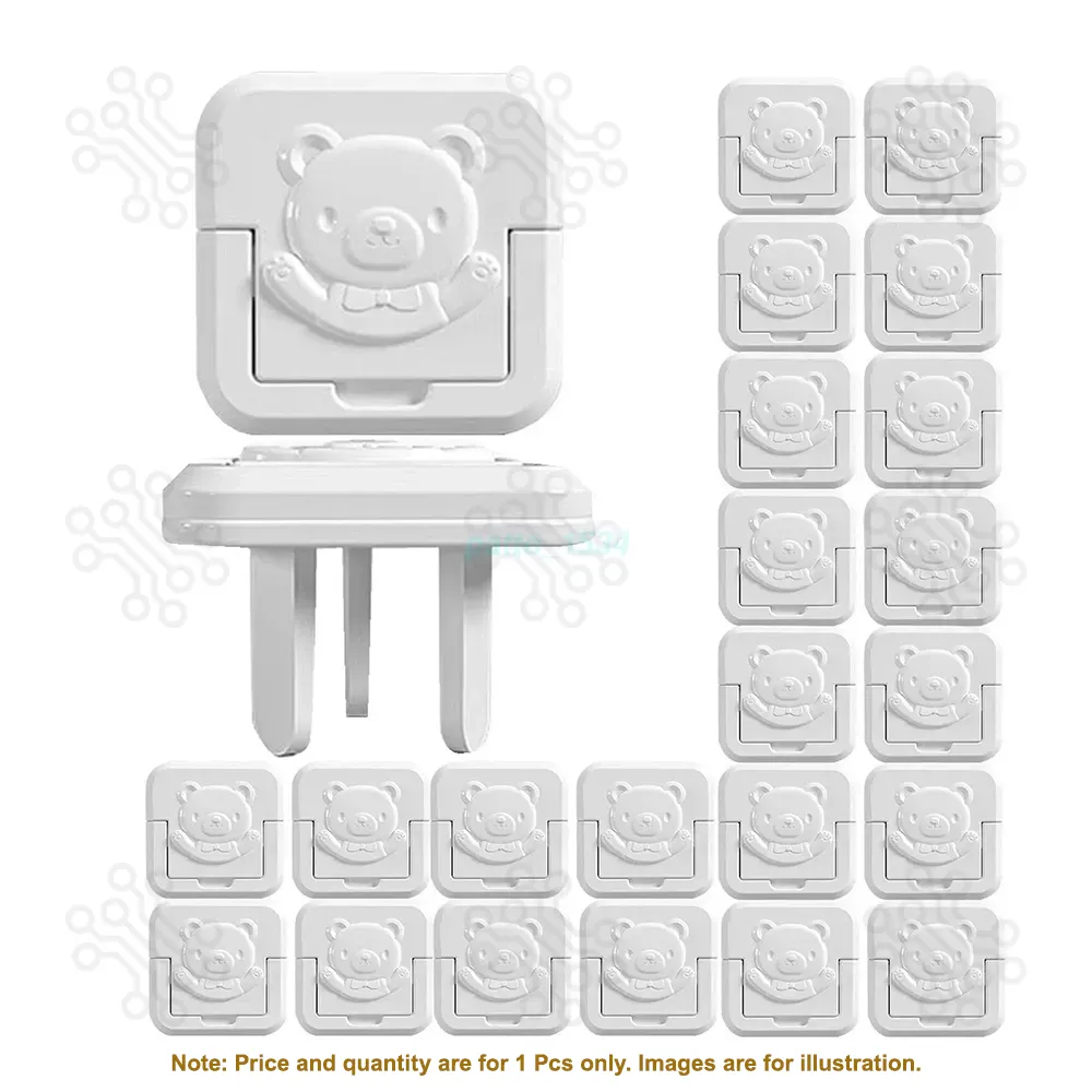 Electrical Socket MultiPlug Safety cover 3 pin