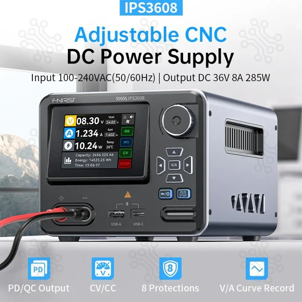 FNIRSI IPS3608 AC DC Intelligent Digital Control Power Supply in Bangladesh