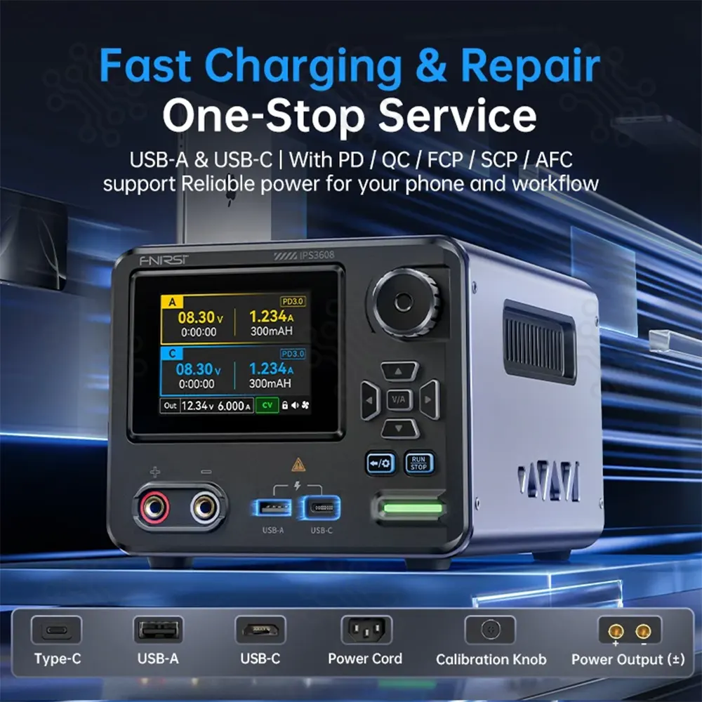 FNIRSI IPS3608 AC DC Intelligent Digital Control Power Supply in Bangladesh