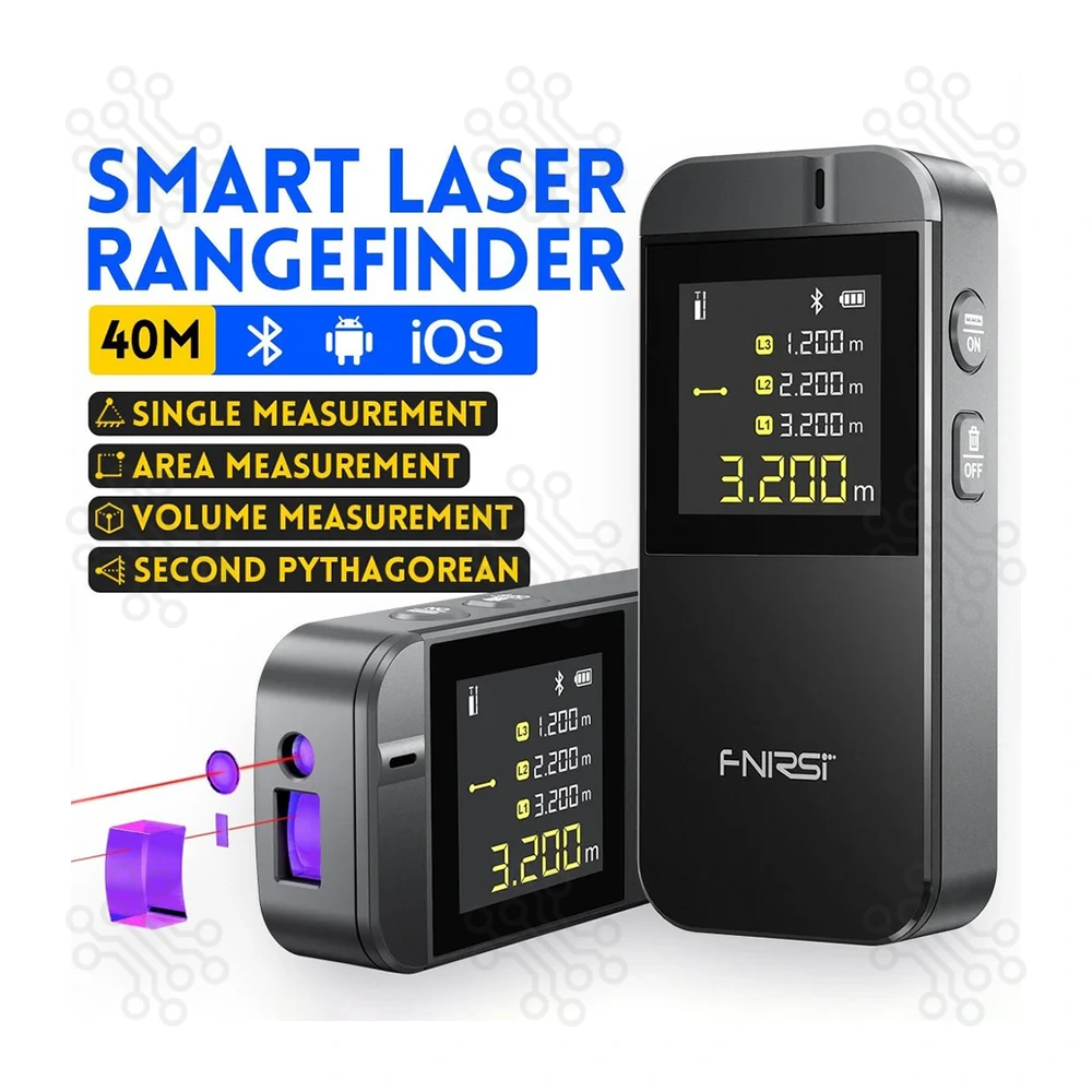 FNIRSI IR40 Smart Laser Rangefinder