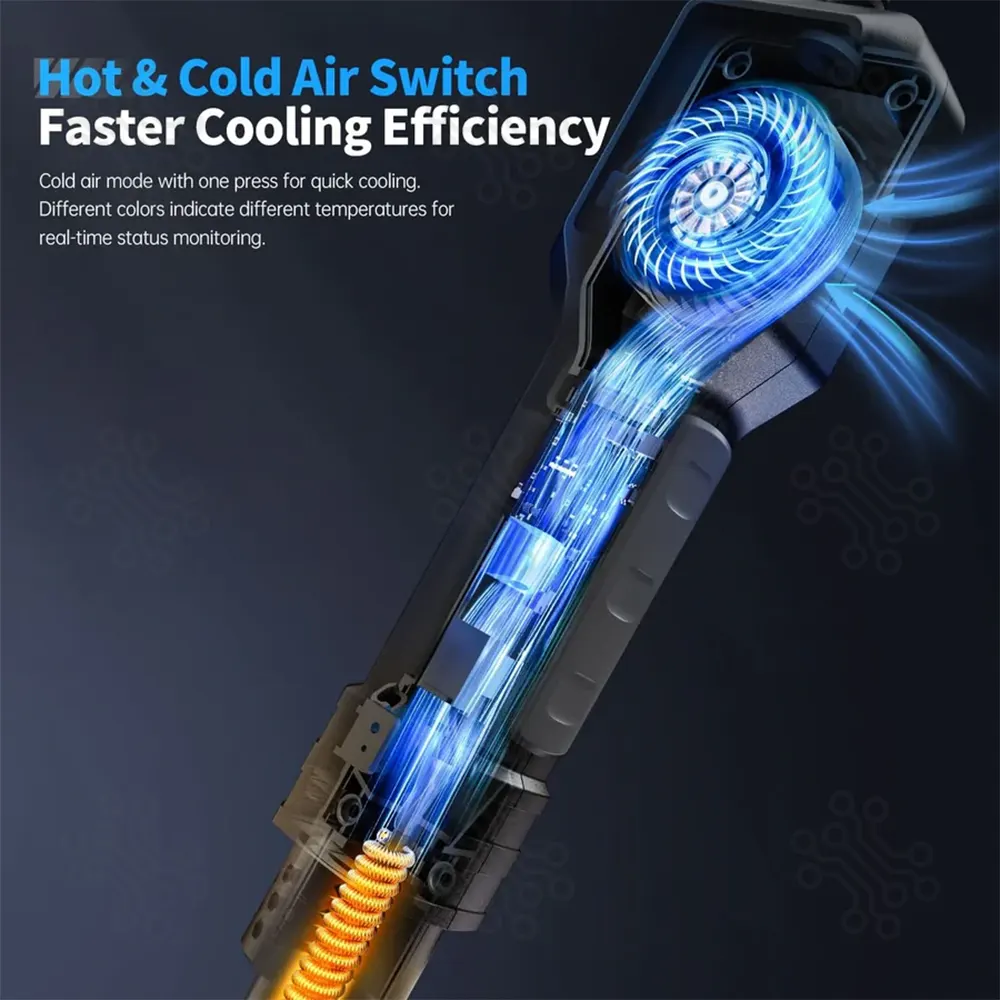 FNIRSI SAG 55 Intelligent 550W Hot Air Gun in Bangladesh