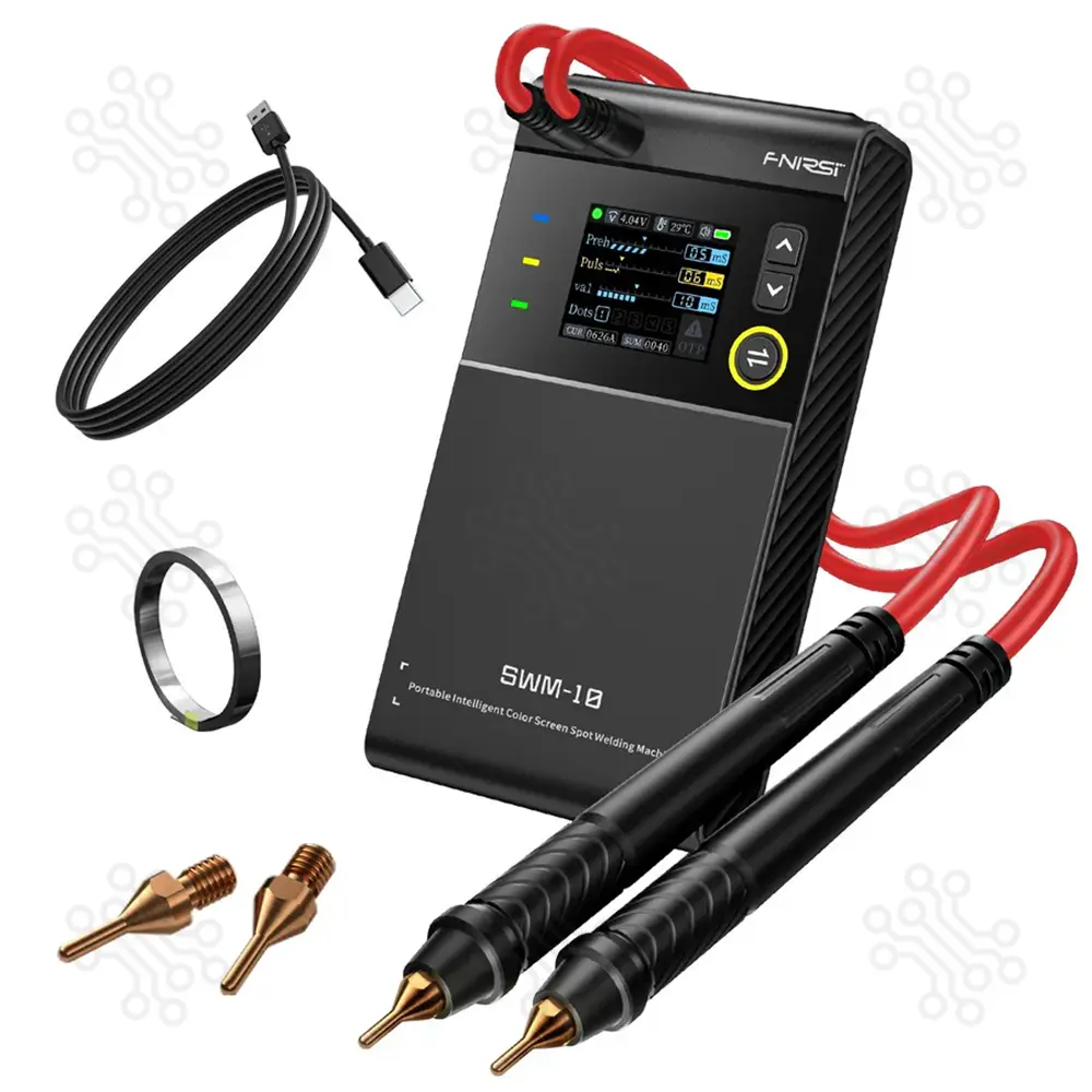 FNIRSI SWM 10 Portable Intelligent Color Screen Spot Welding Machine in Bangladesh