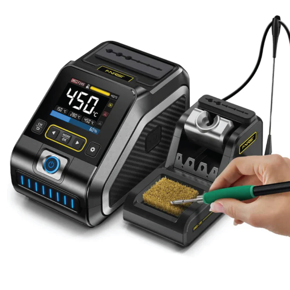 FNIRSI DWS-200 200W Power Repaid Heatng Soldering Iron Staton Kit