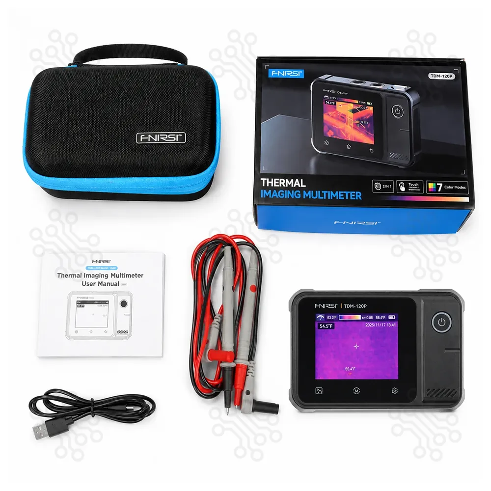 FNIRSI TDM120P Thermal Imaging Camera With Multimeter in Bangladesh
