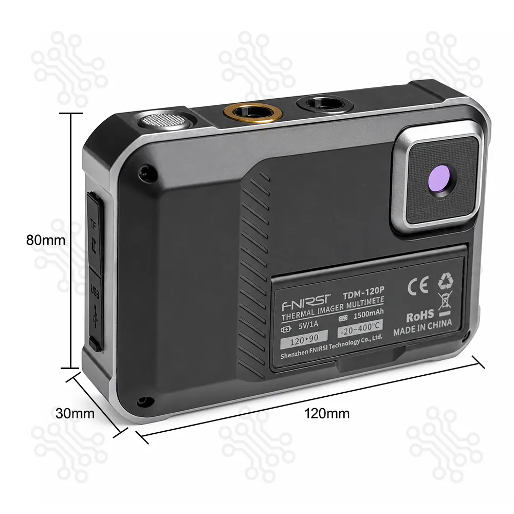 FNIRSI TDM120P Thermal Imaging Camera With Multimeter in Bangladesh