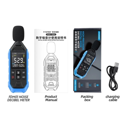 FNIRSI FDM01 High precision Digital Noise Decibel Meter in Bangladesh