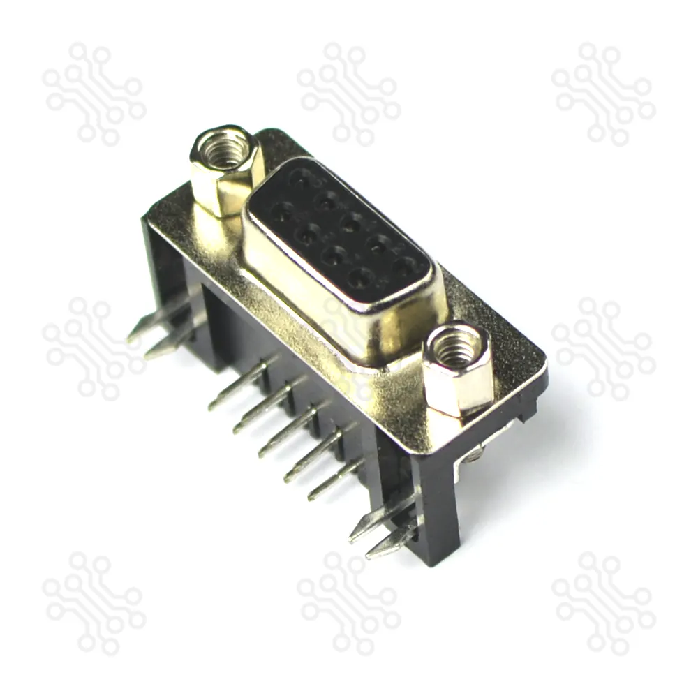 Female Serial Connector PCB Mount DB9 in Bangladesh